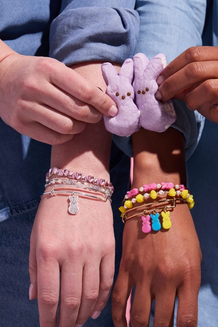 PEEPS® Bunny Multi-Charm Bangle