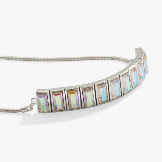 Baguette Crystal Tennis Bracelet