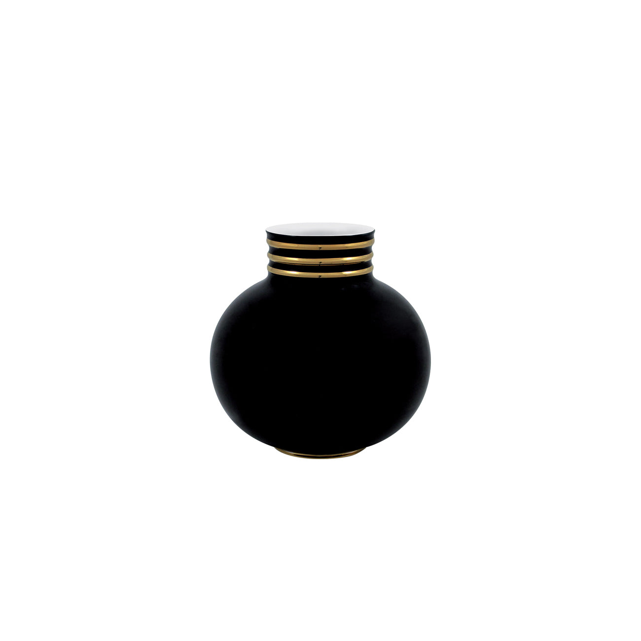Arienne Black Accent Vase