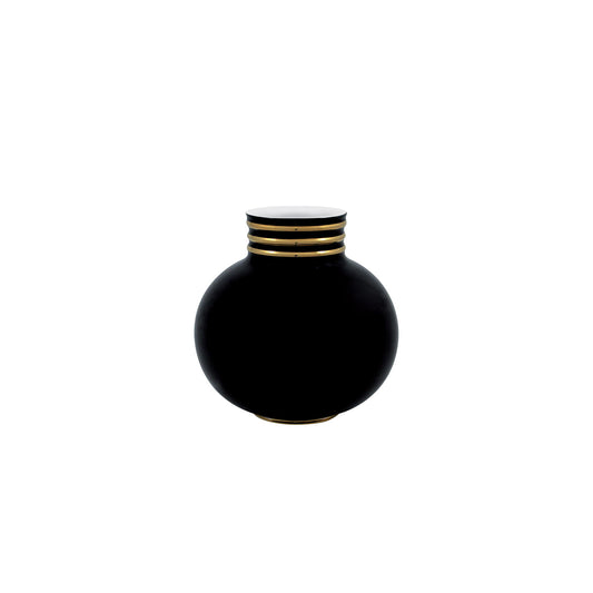 Arienne Black Accent Vase