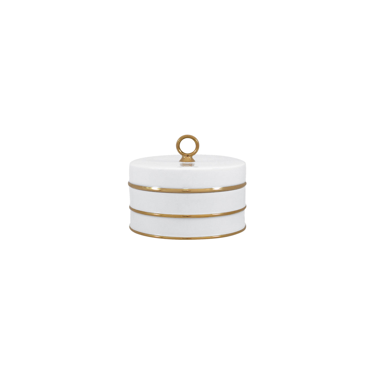 Arienne White Accent Box
