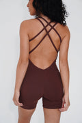 I Am Enough Chocolate Stretch Bodysuit