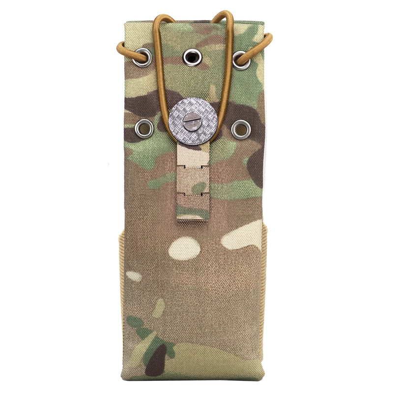 Tactical Universal Radio Pouch MPU5 PRC163 152 148 PTT Holder Bag Walkie-talkie Storage Pack