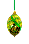 Bank Roll Bling Spinner Glass Ornament