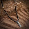 Divine Energy - Onyx Tiger's Eye Triple Protection Necklace