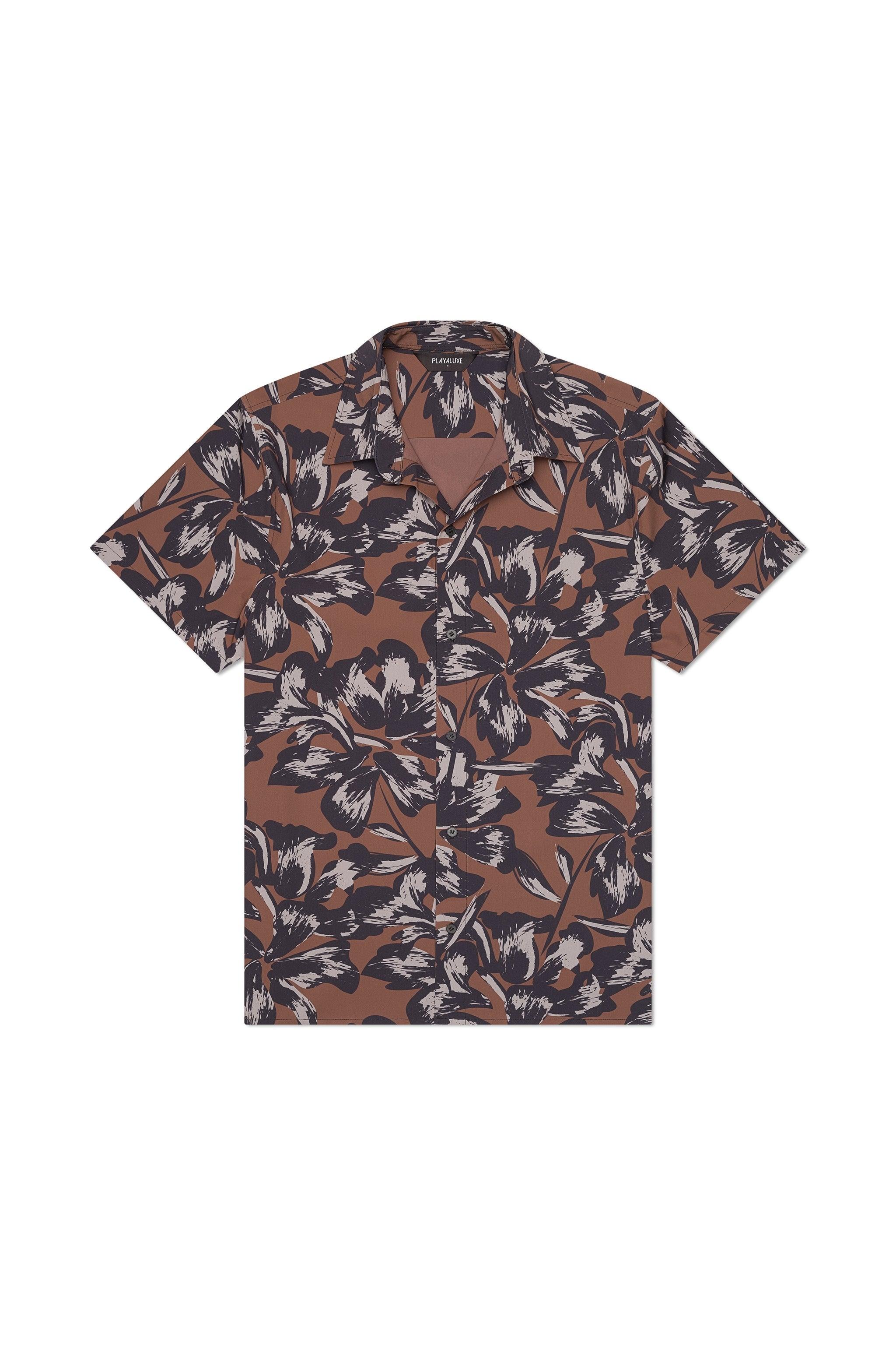 Todos Santos Classic Shirt Tobacco Flower