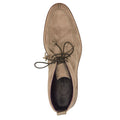 46-605-TPE CAMPO HIGH Italian Sueded Goatskin Chukka Boot, Taupe