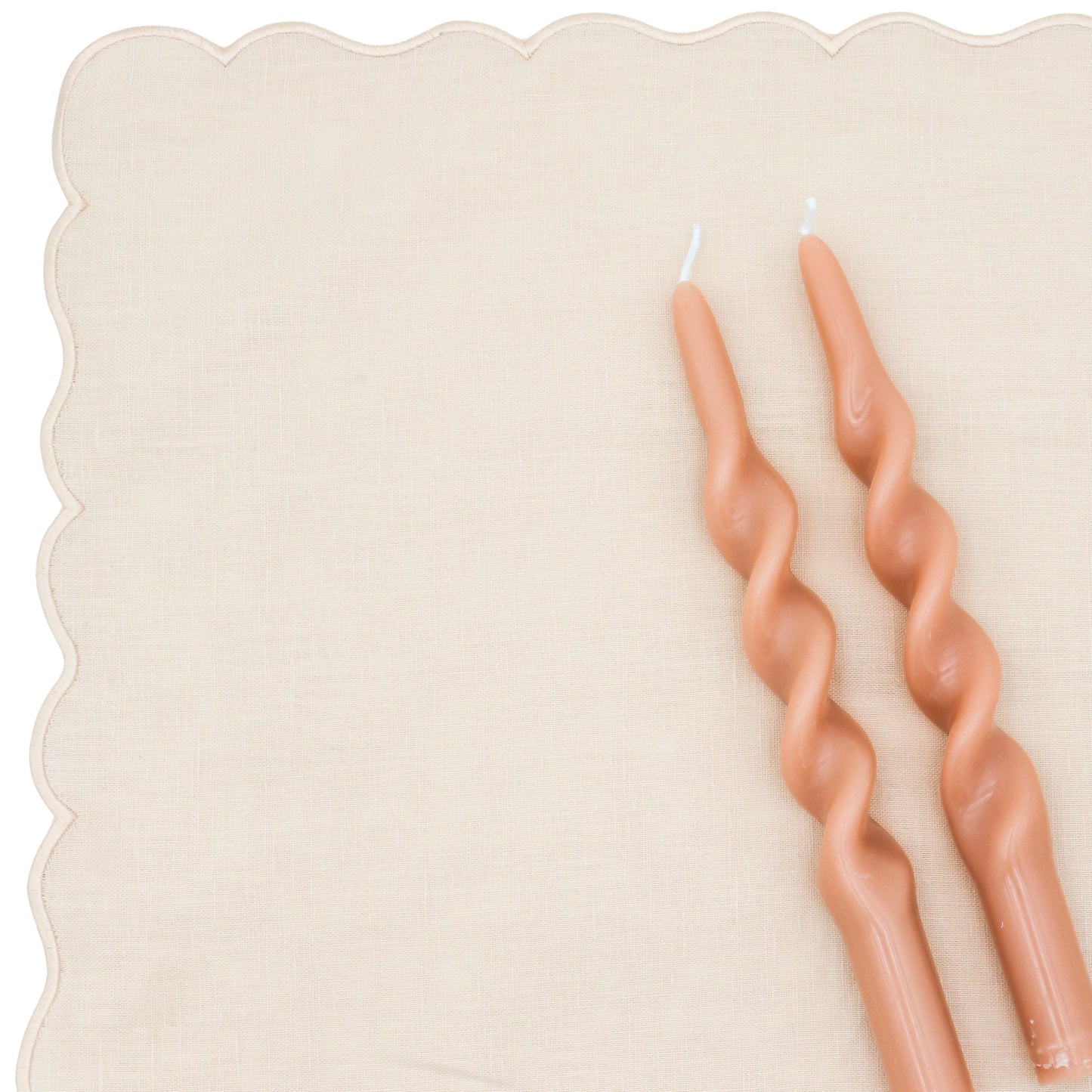 20 Caramel Swirl Candles - 10 Packs of 2