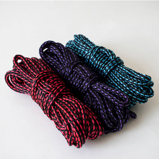 Just a Splash of Color! – 1/4" –  6mm – Solid Braid MFP Rope