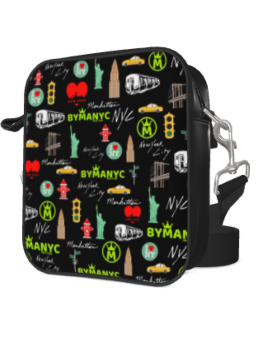 Crossbody Bag MIDNIGHT MIRAGE – BYMANYC ® New York Vegan Urban Chic