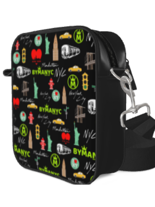 Crossbody Bag MIDNIGHT MIRAGE – BYMANYC ® New York Vegan Urban Chic