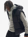 Hooded Down Vest - Navy