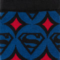 DC Superman Circle Motif Blue Men's Socks
