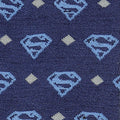 DC Superman Diamond Navy Socks