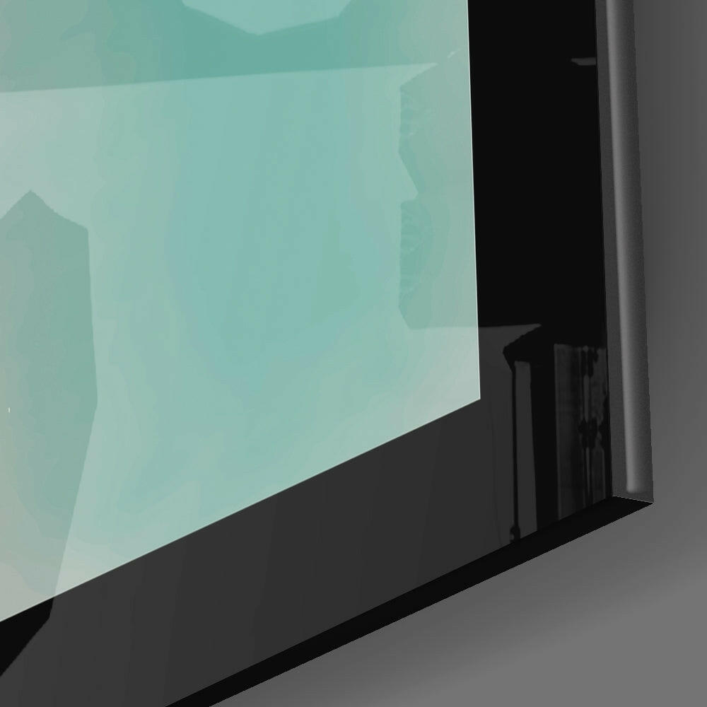 Cubic Art Glass Wall Art