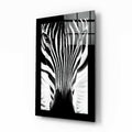 Zebra Glass Wall Art