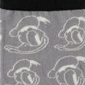 Disney Donald Duck Patterned Gray Socks and Mickey Mouse Blue Lapel Pin Gift Set