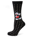 Disney Mickey Mouse Dot Socks and Blue Lapel Pin Gift Set