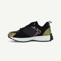 BASTILLE: RETRO RUNNER - BLACK/ANIMAL PRINT