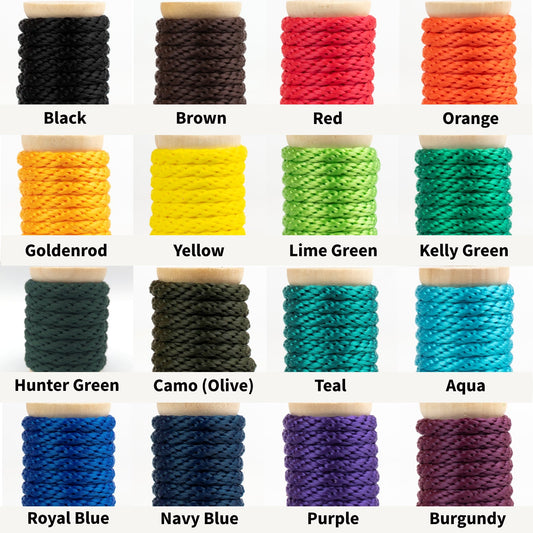 Custom Length Bondage Rope - MFP - 1/4" 6mm - Solid Braid