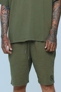 Dues Paid (Military Green - Shorts)