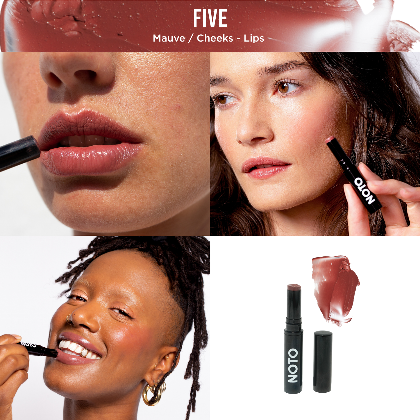 FIVE - MULTI-BENE STICK // LIPS + CHEEKS