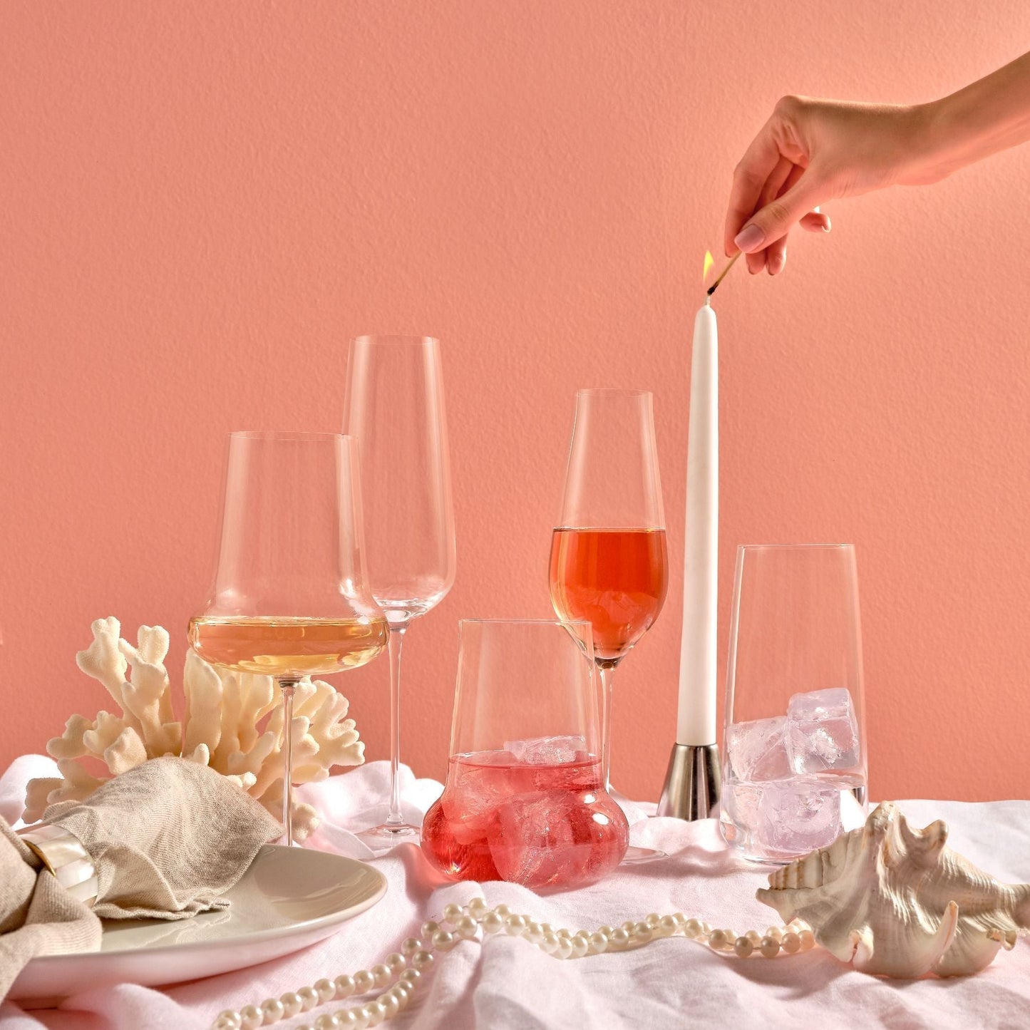 Stem Zero Flute Champagne Glass