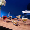 Gravity set of 2 Martini Cocktail Glasses