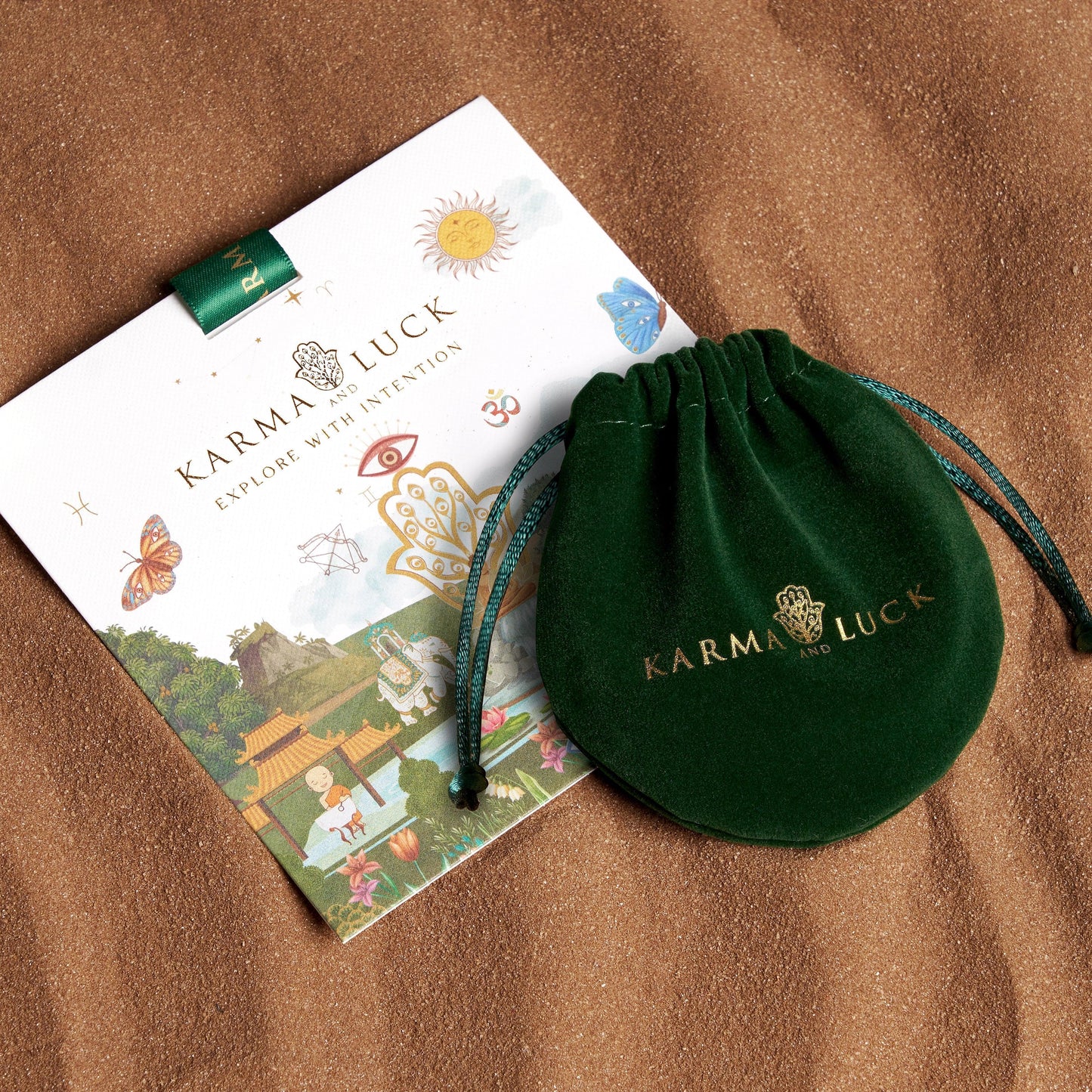 Accelerated Growth Gold Karma Circle Charm