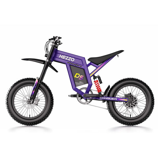 Summit Bike 60V 3000W 70km/h Electric Bicycle Full Suspension