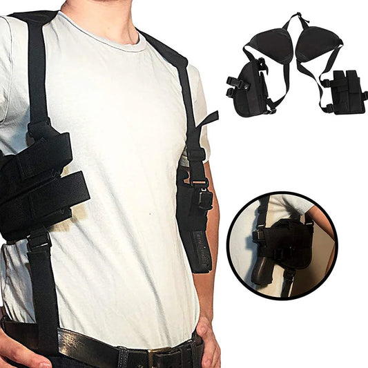 Hotest Left Right Hand Tactical Nylon Gun Holster Universal Pistol Gun Carry Pouch Concealed Shoulder Holster Glock Accessories