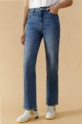 Activity Grrrl High Rise Kick Crop Jeans HJ017