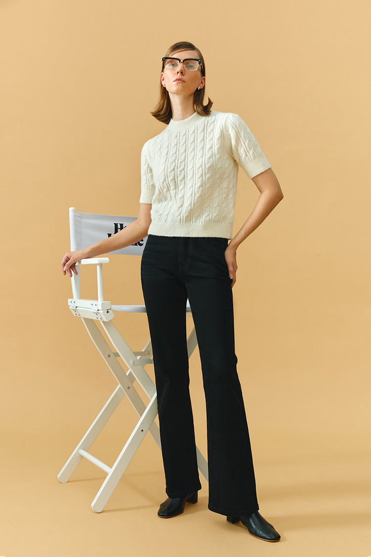 Barbara High Rise Bootcut Jeans HJ004