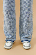 Coney Island Whitefish Tweed Wide Jeans HJ007 [FINAL SALE]