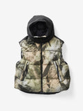 Hooded Down Vest - Rekall Tie