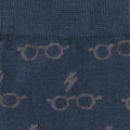Harry Potter Glasses Navy Men's Socks