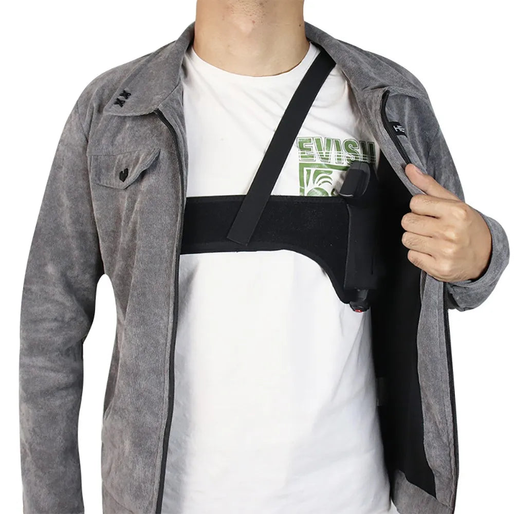Tactical Underarm Gun Holster Concealed Shoulder Pistol Holder Holster Universal Right-hand Invisible Pistol Holster