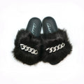 Michaela V Pupa Slippers Black