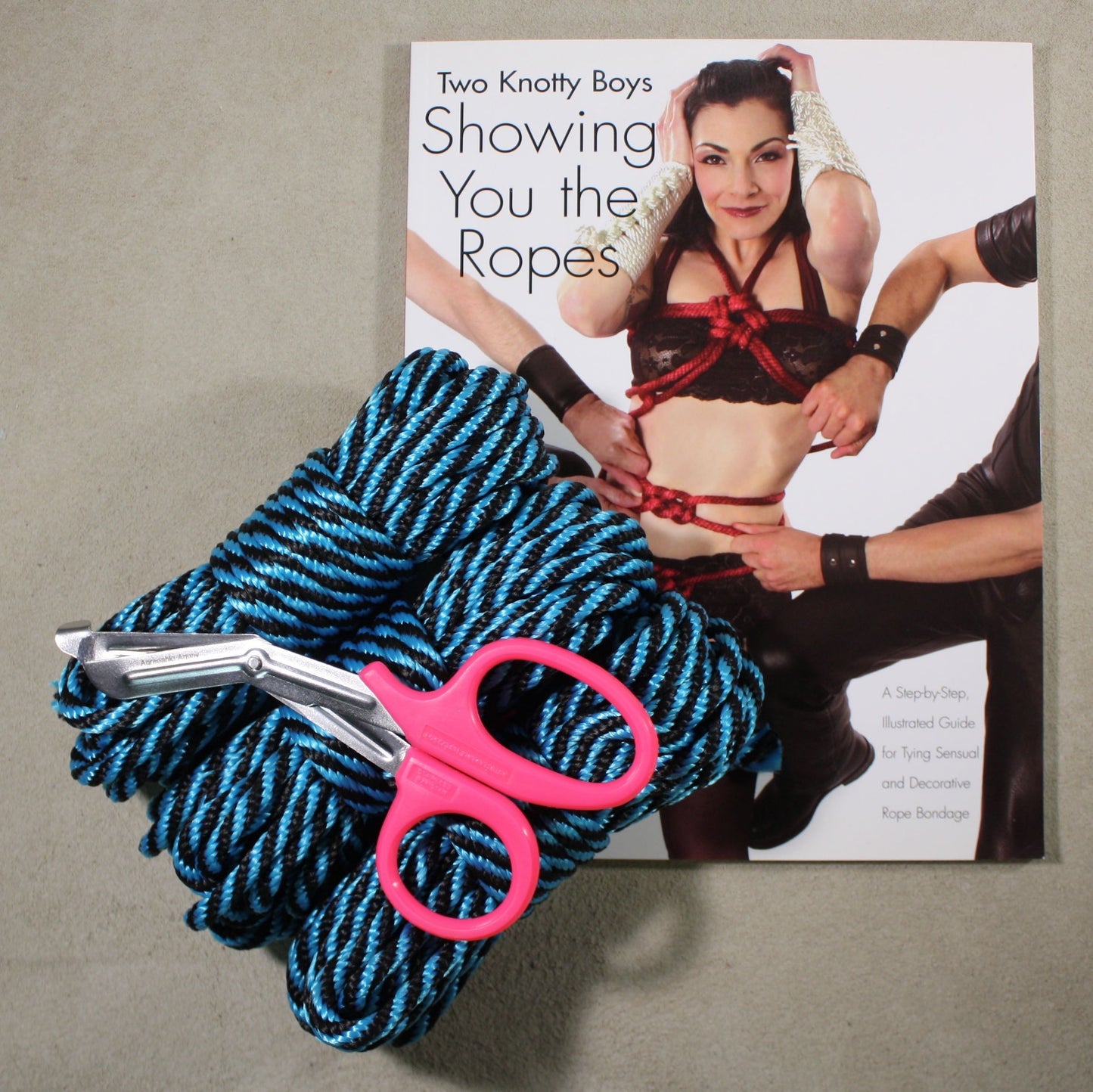Beginners Rope Bondage Kit (3x30ft + Shears!) - 6mm - 1/4" MFP