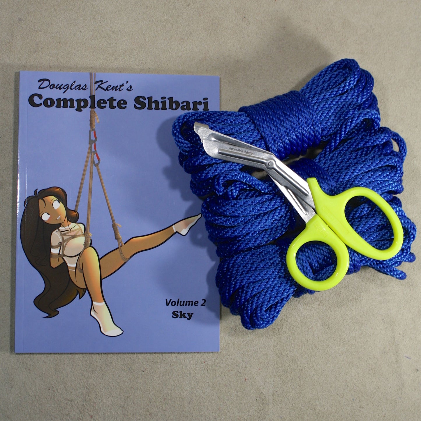 Beginners Rope Bondage Kit (3x30ft + Shears!) - 6mm - 1/4" MFP