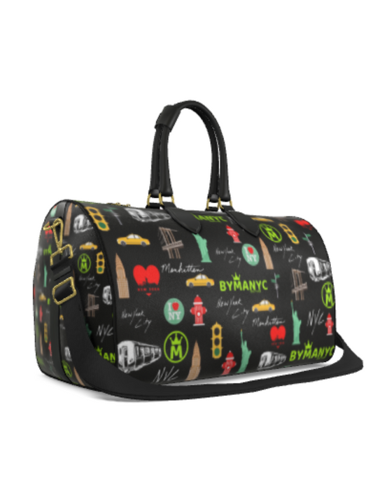 Jetsetter Vegan Travel Bag BYMANYC New York Eco-Friendly Elegance