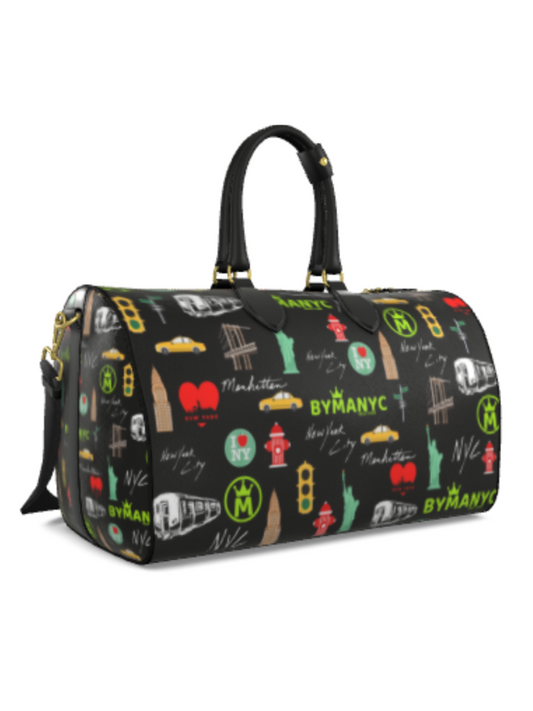 Jetsetter Vegan Travel Bag BYMANYC New York Eco-Friendly Elegance