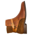 45-600-CGN Jodphur Italian Calfskin Boot, Cognac