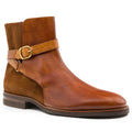 45-600-CGN Jodphur Italian Calfskin Boot, Cognac
