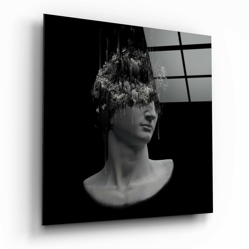 Sculpture Glass Wall Art