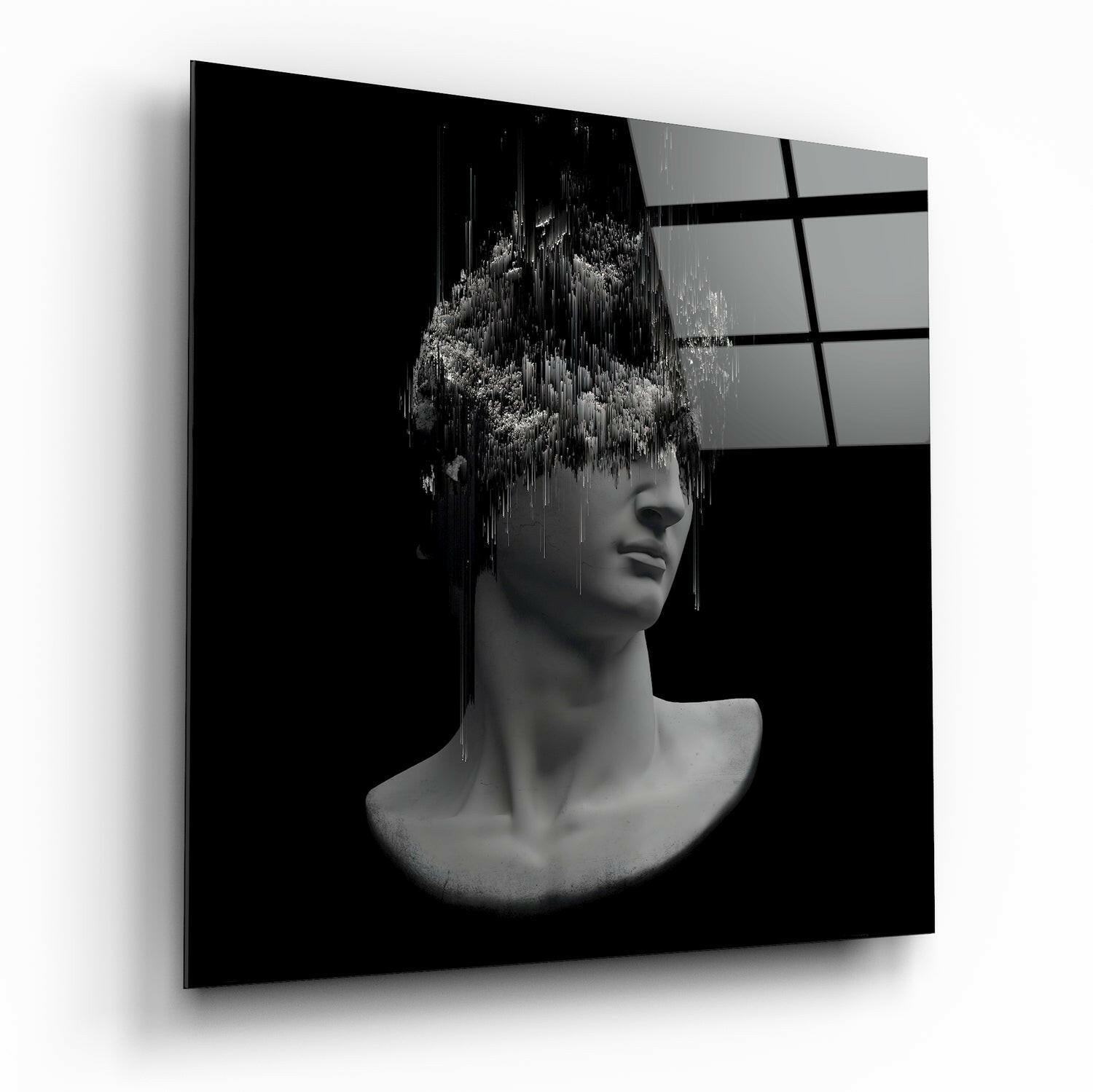 Sculpture Glass Wall Art