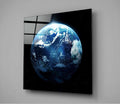 World Glass Wall Art