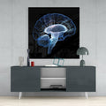 Brain Glass Wall Art