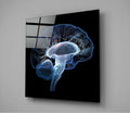 Brain Glass Wall Art