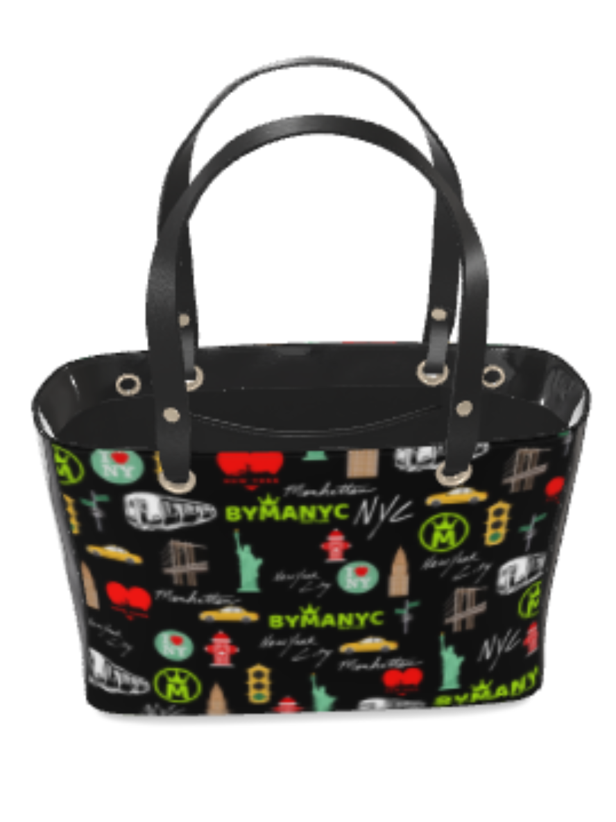 LA VIE EN ROSE Manhattan Handbag BYMANYC ® New York Vegan Elegance